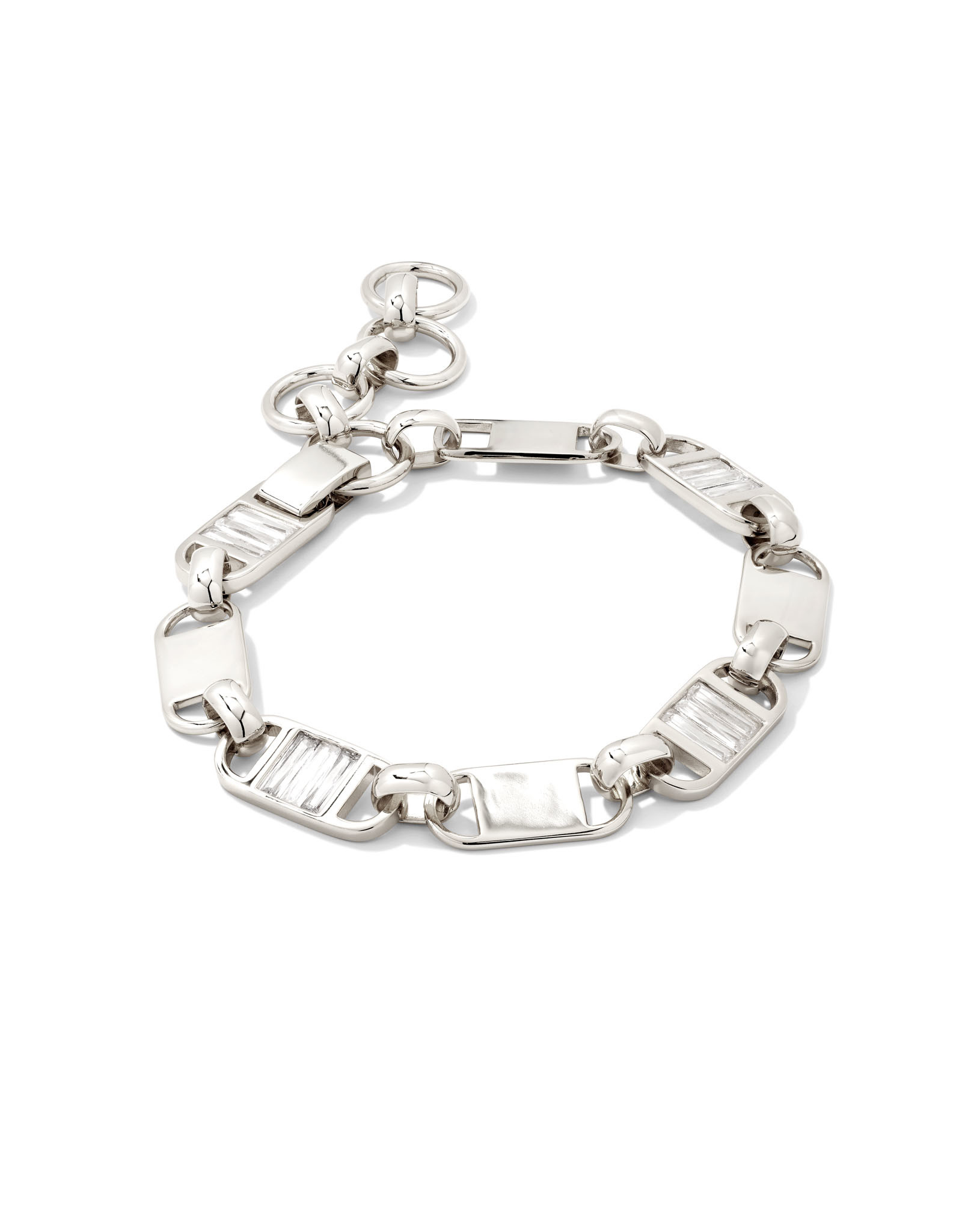Kendra Scott Silver Jessie Chain Bracelet