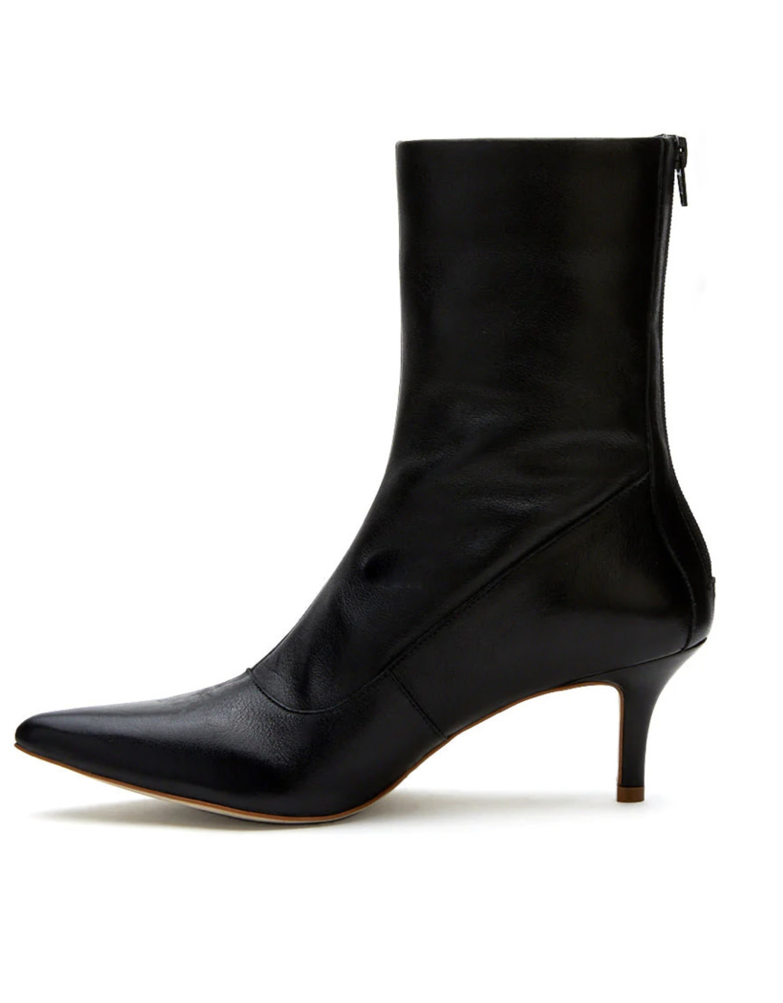 Matisse CiCi Black Leather Boots - Rhinestone Angel
