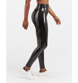 Spanx Faux Patent Leather Leggings Classic Black