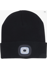 Dm Merchandising BrightSide Beanie w/LED Rechargeable Hat