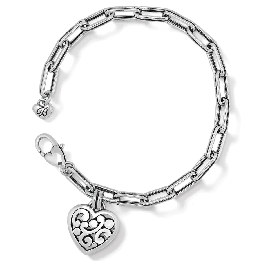Brighton Contempo Heart Bracelet Rhinestone Angel