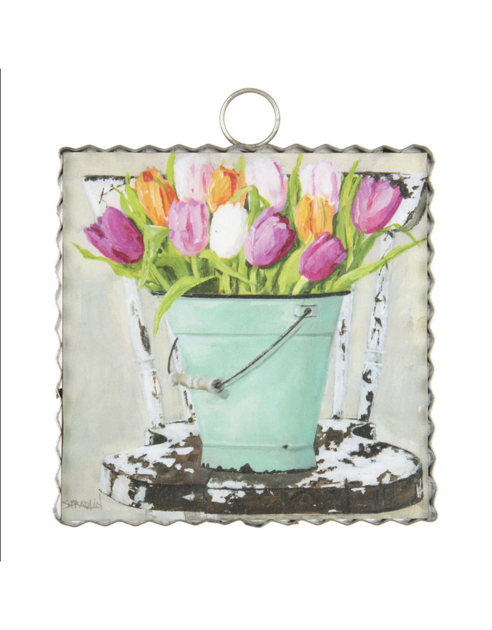 RTC Tulips in a Bucket Charm