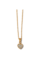 Brighton Meridian Zenith Gold Heart Necklace