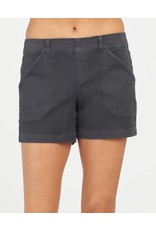 Spanx 4in Twill Short Washed Black