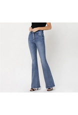 flying monkey High Rise Flare Boheme Summer Jeans