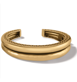 Brighton Inner Circle Gold Double Hinge Bangle