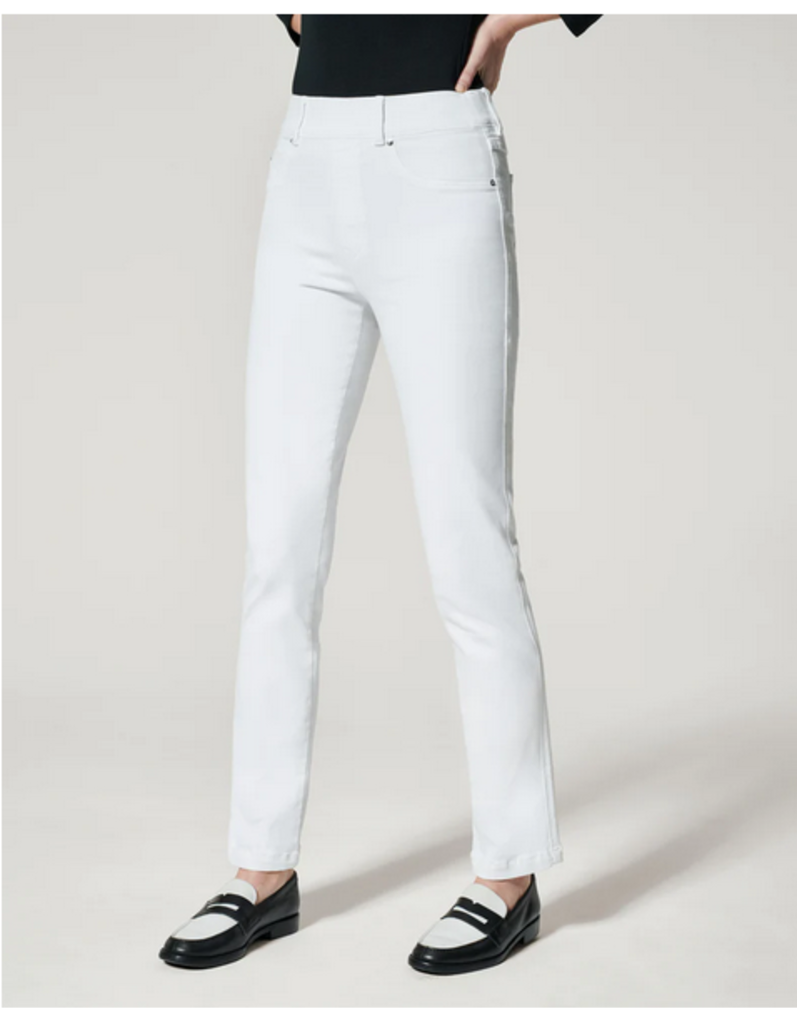 Spanx Straight Leg Jean White