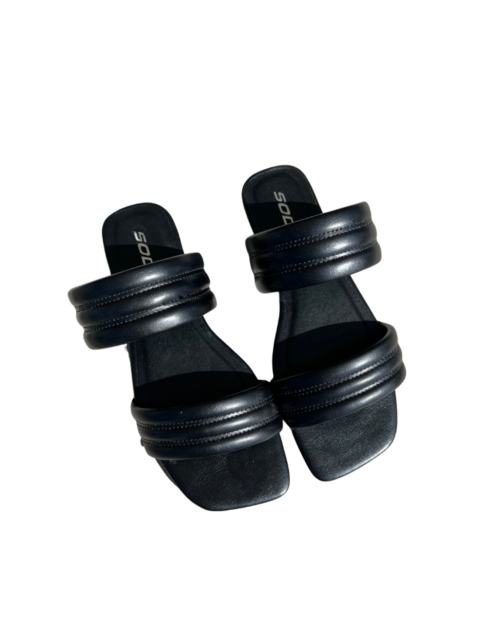 soda Kayak Double Strap Black Sandal