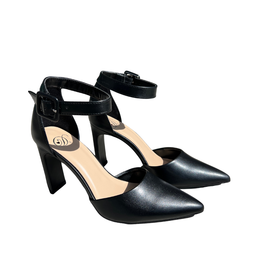 soda Usage Black Heel w/Strap