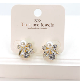 Treasure Jewels Mary Gold Earrings