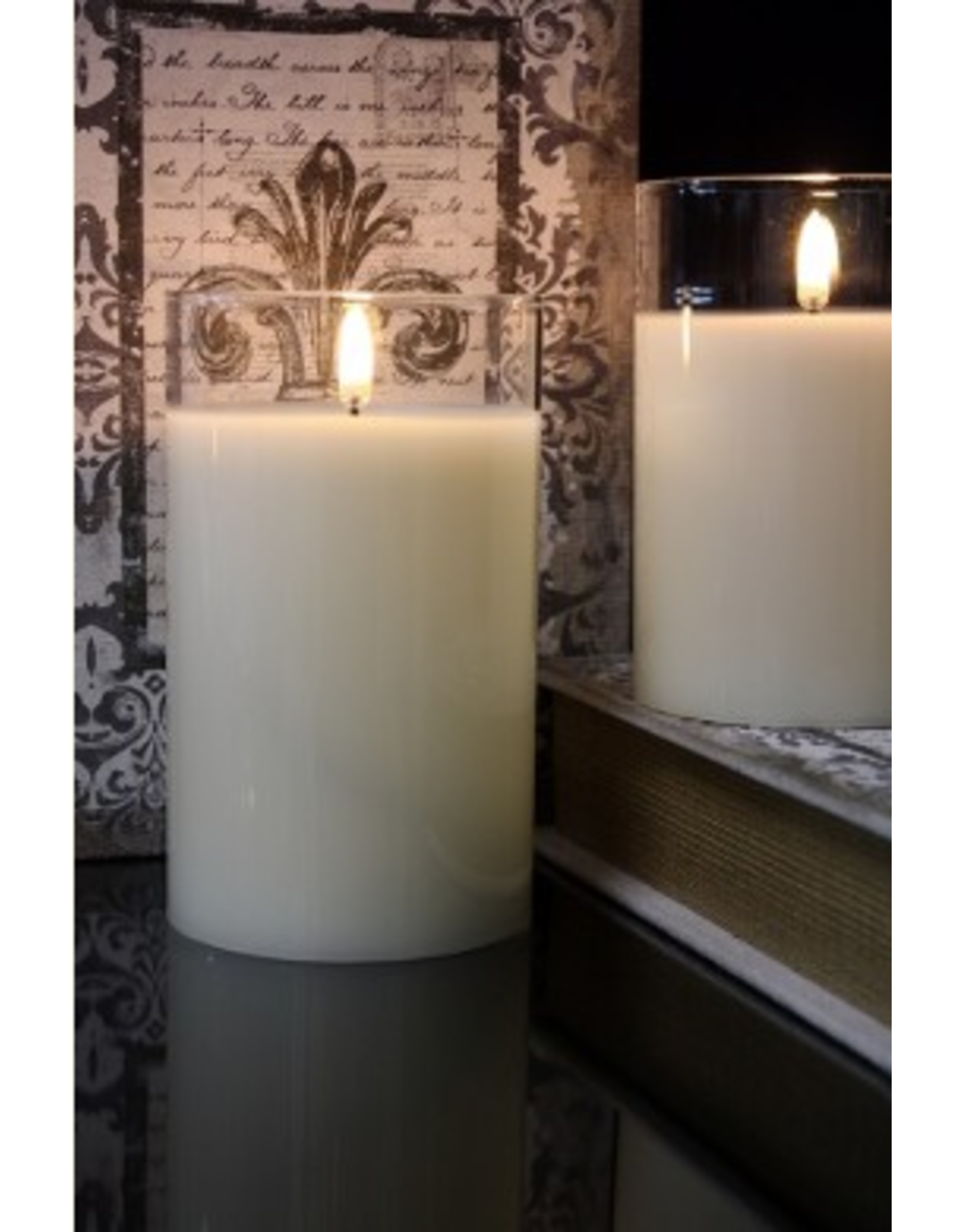 the light garden Simply Ivory Radiance Candle 3.5x6in