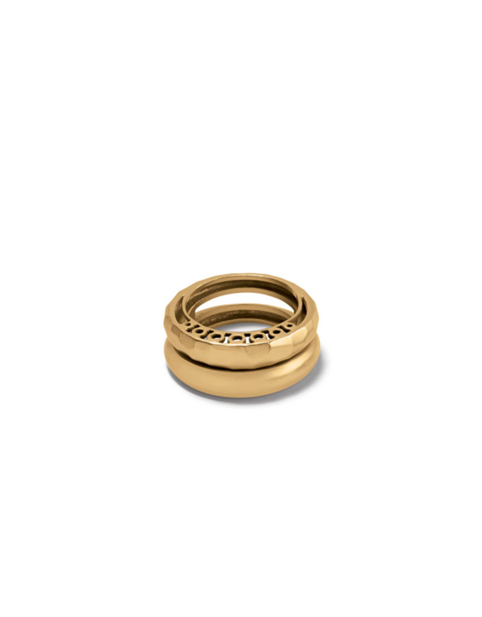 Brighton Inner Circle Double Ring Gold