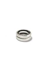 Brighton Inner Circle Double Ring Silver