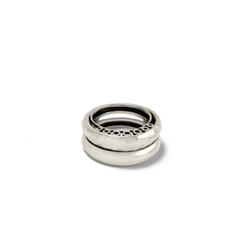 Brighton Inner Circle Double Ring Silver