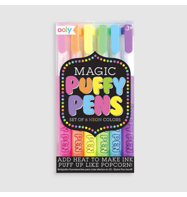 ooly Ooly Magic Neon Puffy Pen set of 6
