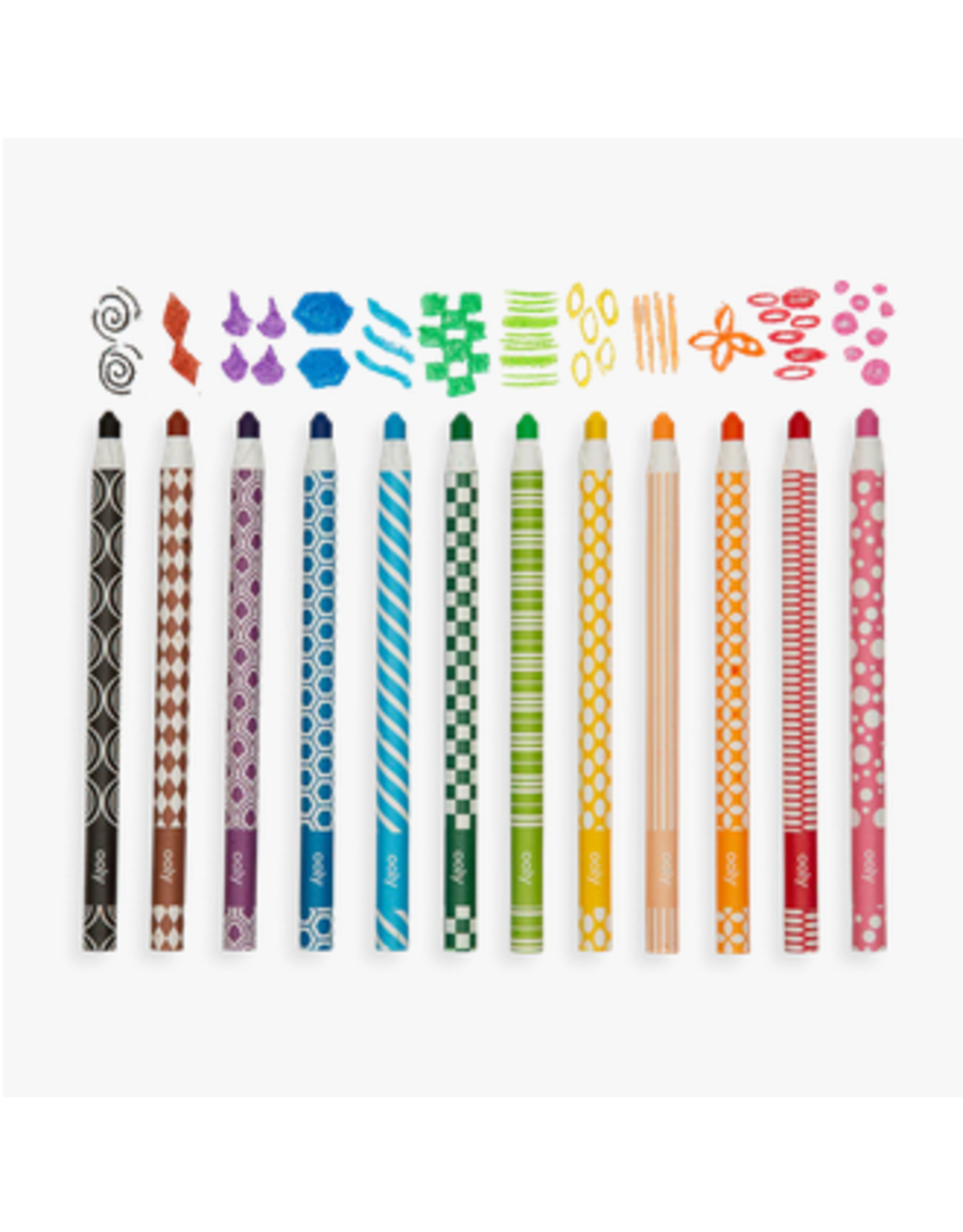 ooly Ooly Color Appeel Crayons 12