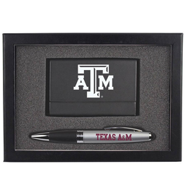 fanatics Texas A&M Business Card & Pen Set