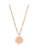 Kendra Scott Rose Gold Dira Coin Necklace