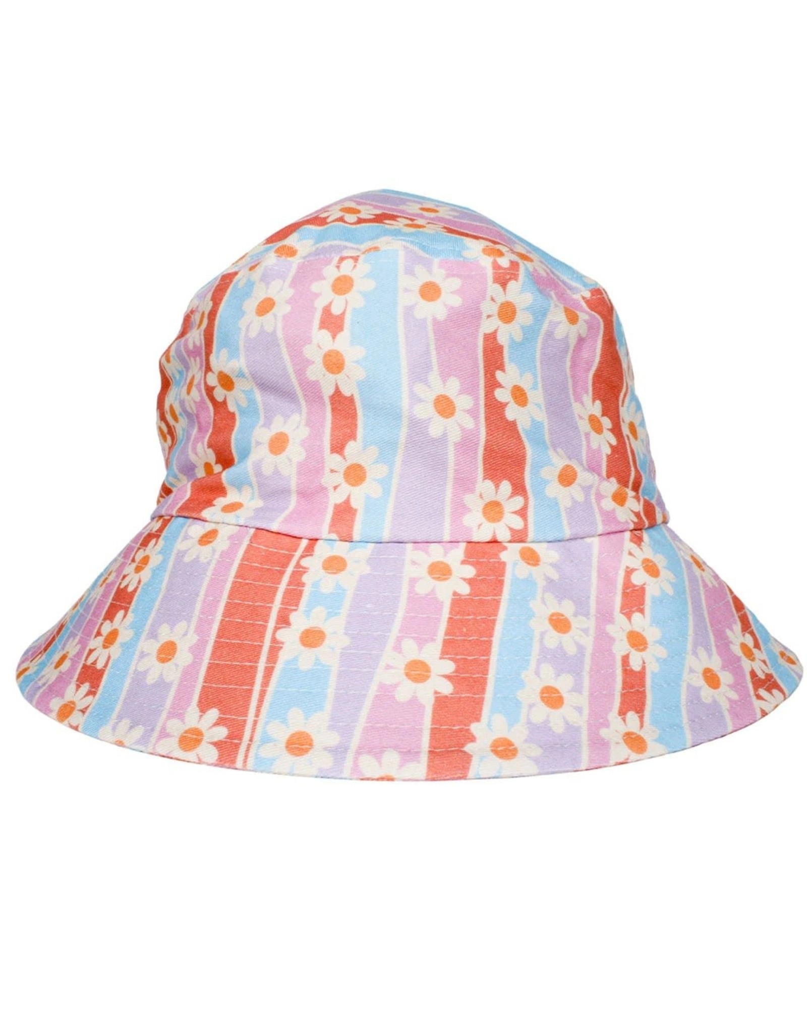 Daisy and Stripes Bucket Hat