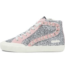 Evalia Iridescent Rhinestone Sneakers