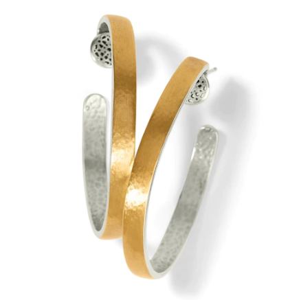 {Brighton}  Ferrara Entrata Medium Hoop Earrings main image 0