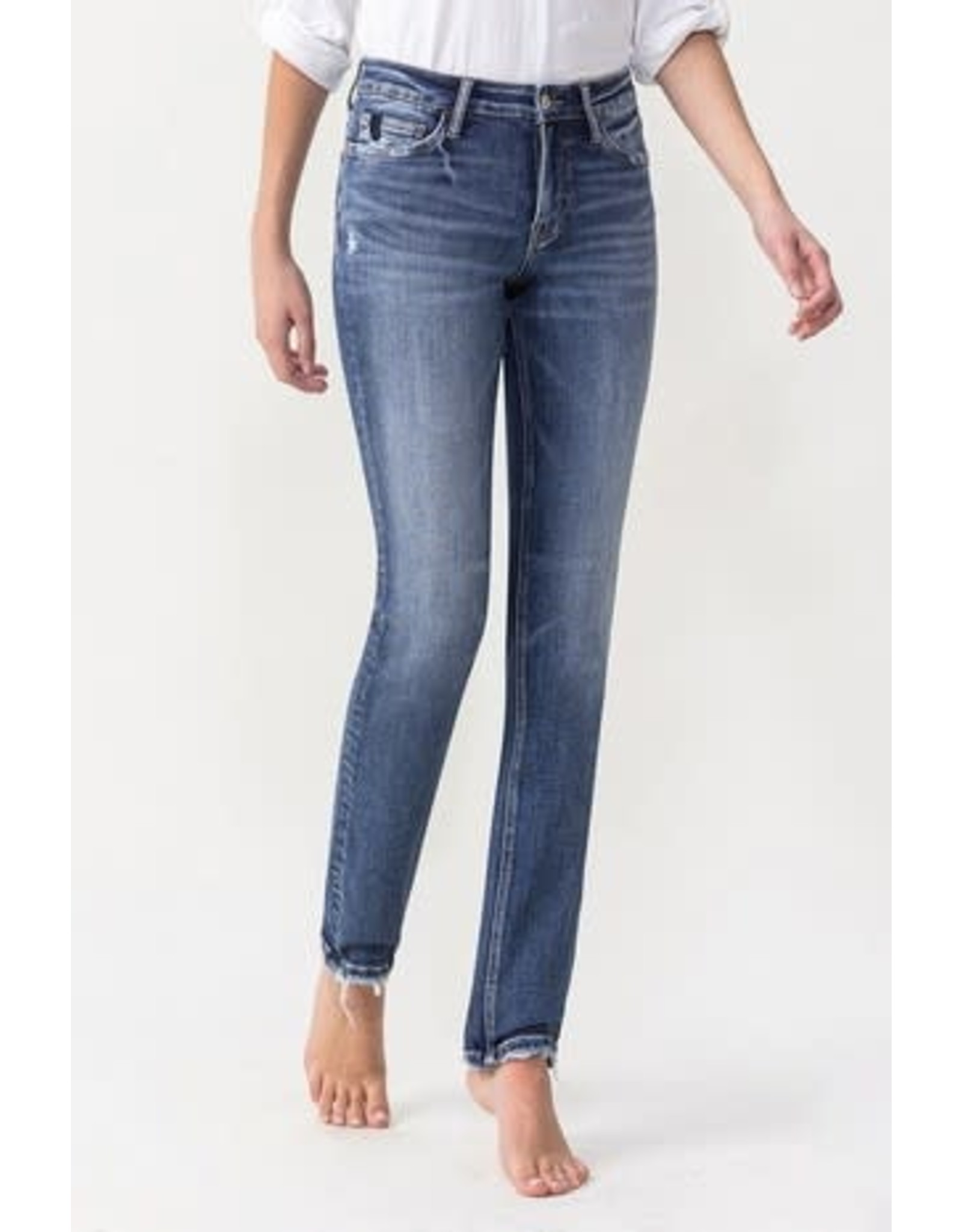 lovervet Mid Rise Pleasantly Straight Denim