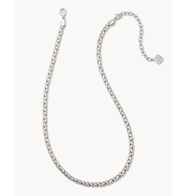 Kendra Scott Brielle Chain Necklace Rhod