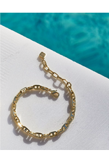 kendra scott bailey chain bracelet gold