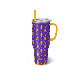 SWIG Swig Touchdown Purple Yellow Mega Mug 40oz