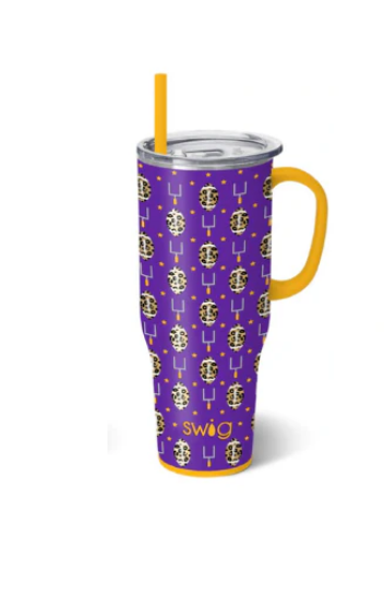 We offer Swig 40 oz Mega Mug - Fanzone Purple / Gold Swig to our customers  who are valued at an affordable price and with an excellent level of