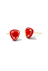 Kendra Scott Arden Stud Earring Gold Red Illusion