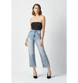 Risen Risen Hi-Waisted Crop Straight Denim