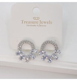 Treasure Jewels Tara Silver Earrings