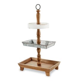 Circa Tiered Triple Stand Server