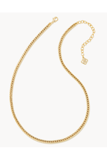 Kendra Scott Kinsley Chain Necklace Gold