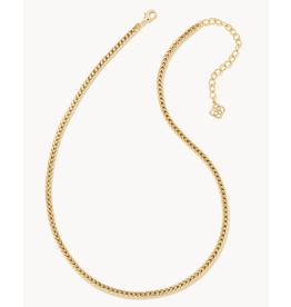 Kendra Scott Kinsley Chain Necklace Gold