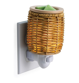 candle warmer Pluggable Fragrance Warmer Wicker Lantern