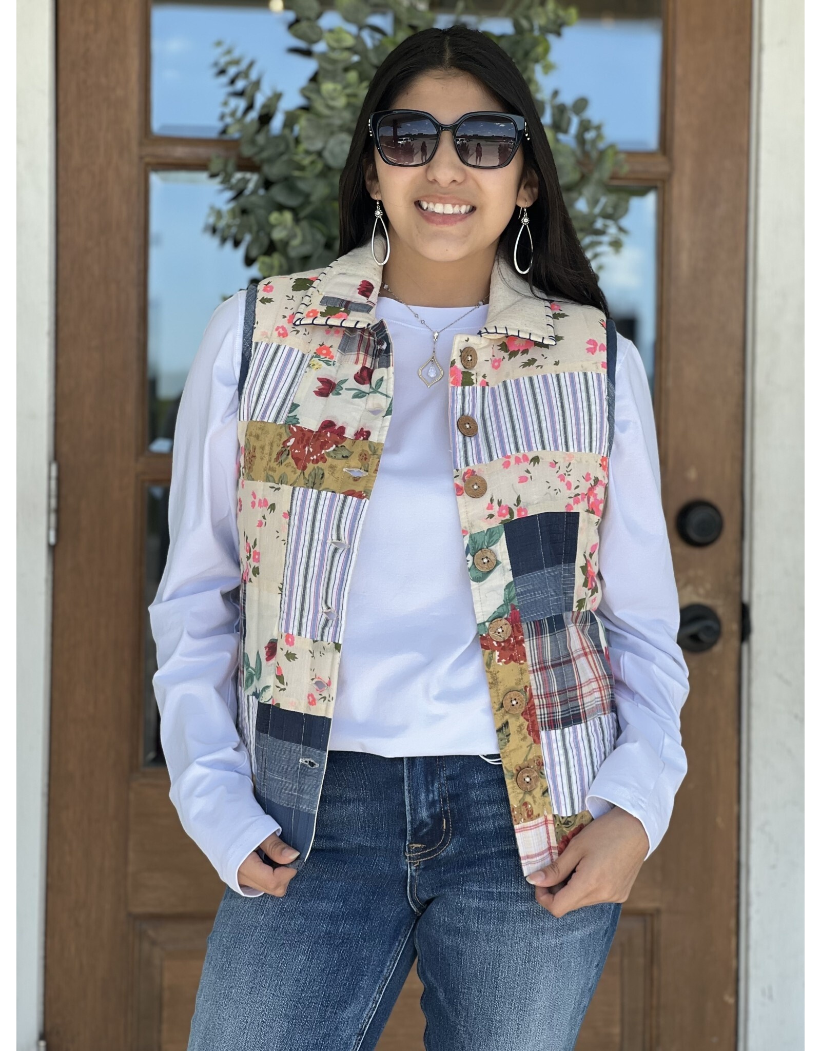 Polly Patchwork Vest