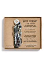 Demdaco Your Journey Prayer Bracelet in Gray