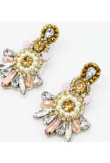 Treasure Jewels Bejeweled Chandelier Earring