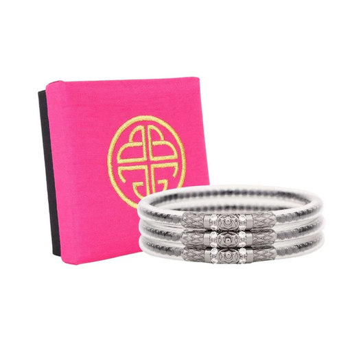 Three Queens Black Spinel BuDhaGirl Bracelets Rhinestone Angel