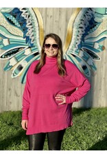 Pink Rivers Mockneck Sweater - One Size