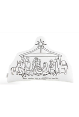 Nativity Doodle Pillow