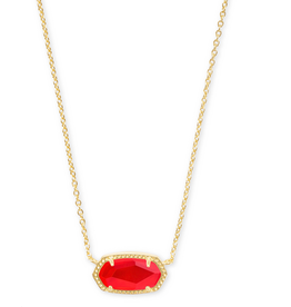 Kendra Scott Elisa Red Illusion -- Gold