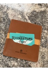 JH Card Case Blonde Leather