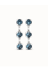 unode50 Uno De 50 Sublime Blue Earring Silver