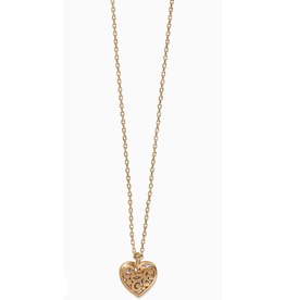 Brighton Gold Heart Contempo Necklace
