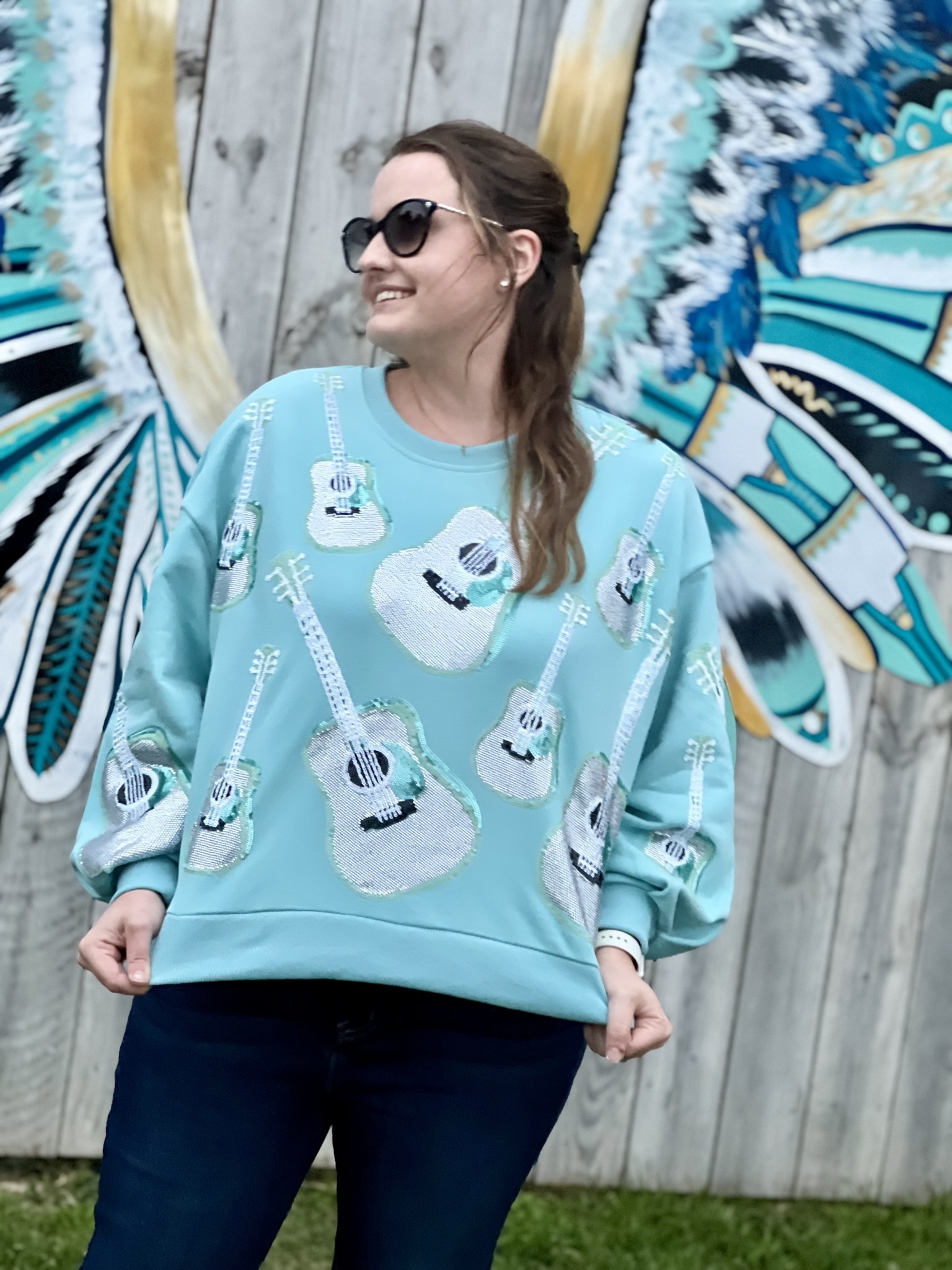 Leisure store queen sweatshirt