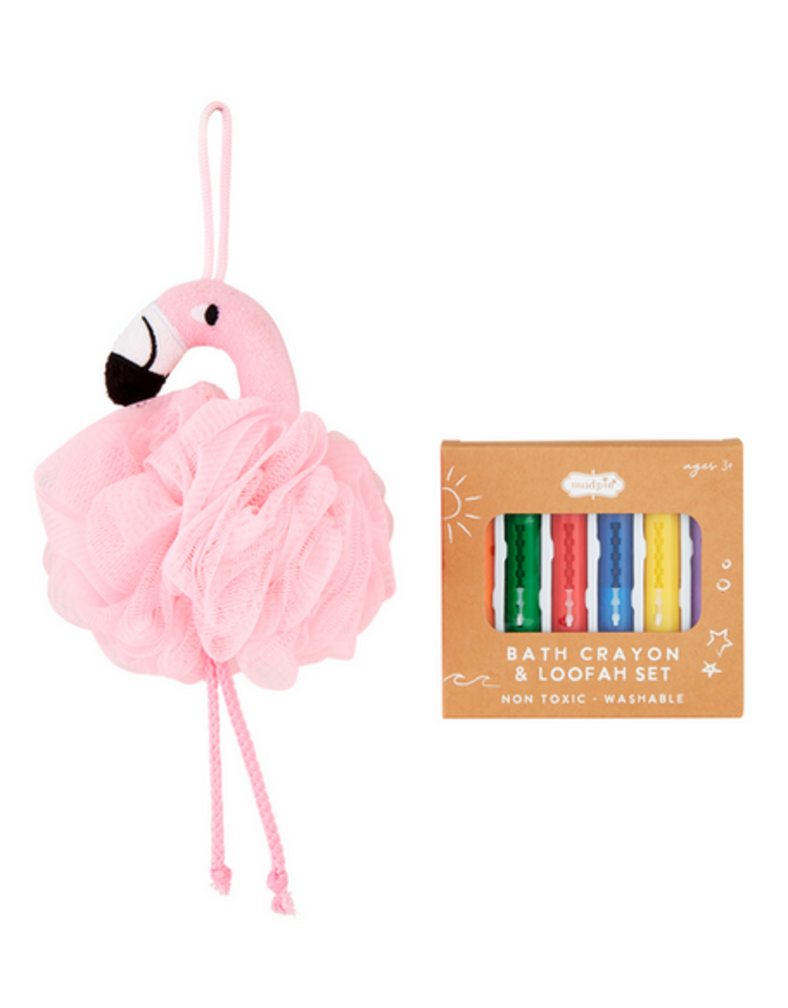 Flamingo Bath Crayon Set