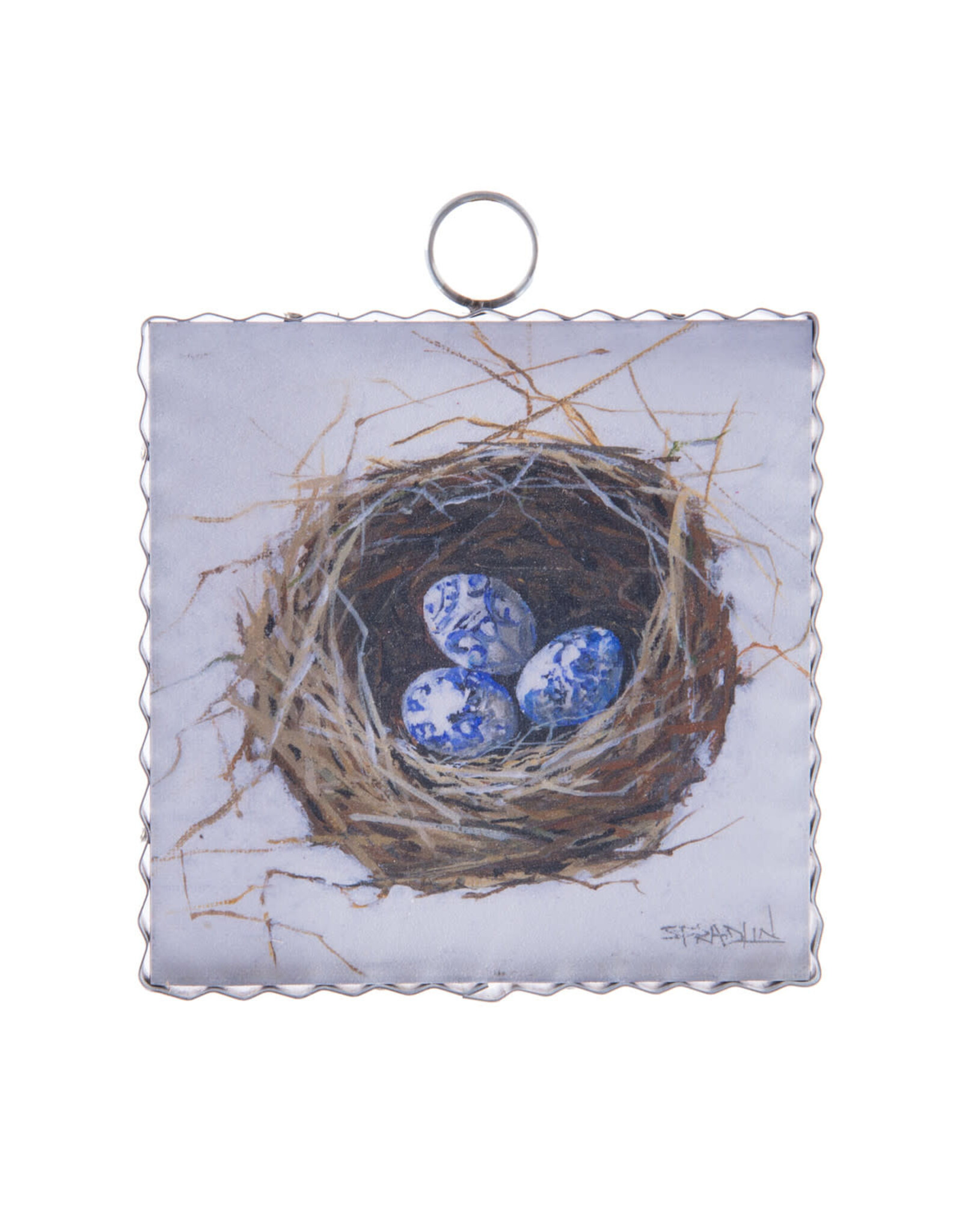 RTC Mini Nest of Blue Eggs Print